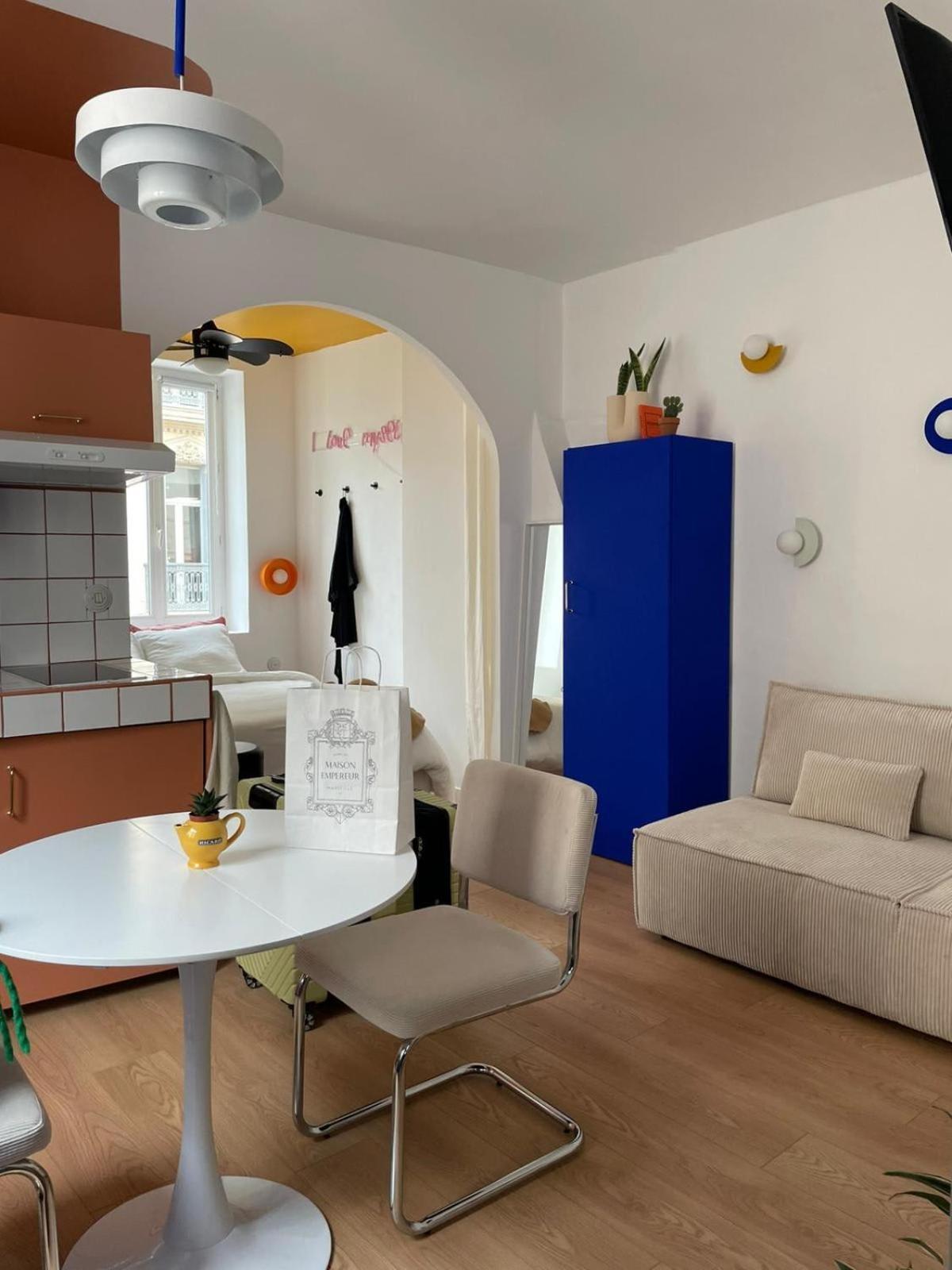 Mignon Cocon Lumineux 2Pers Coeur Marseille Daire Dış mekan fotoğraf